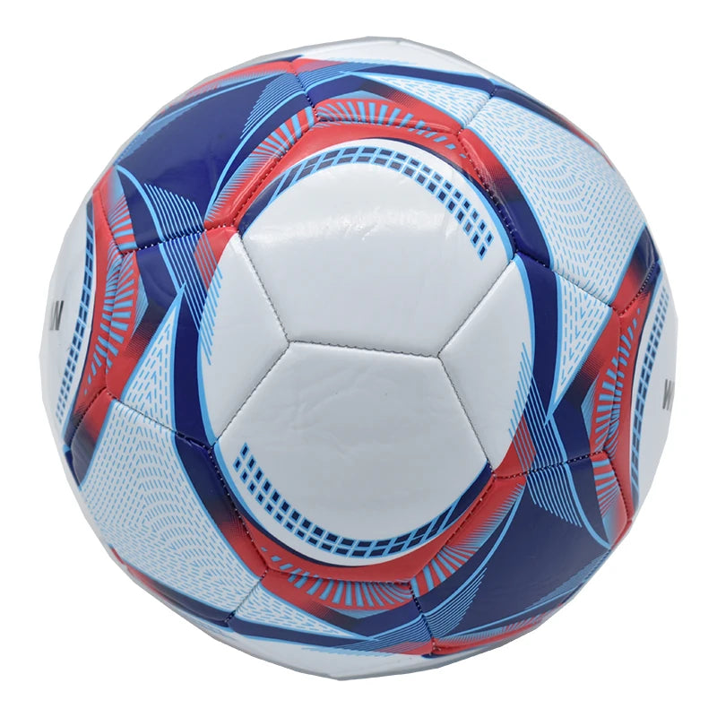 Size 5 Official Soccer Ball PU Leather Classic Design Wear-Resistant Outdoor Sports Football for Team Wear